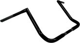 La Choppers 14" Twin Peaks Touring Handlebar - Black